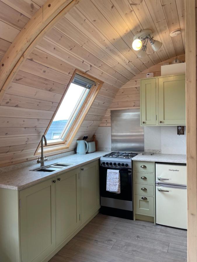 Hotel Rabbit Glamping Pod School House Farm Leighton  Exterior foto